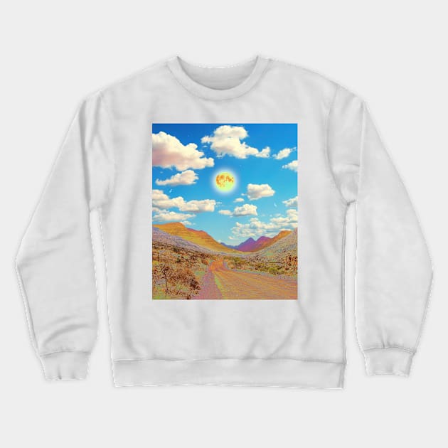 Daydreaming Crewneck Sweatshirt by Cajuca